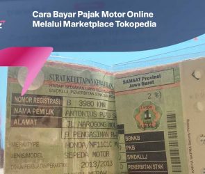 Cara Bayar Pajak Motor Online Melalui Marketplace Tokopedia