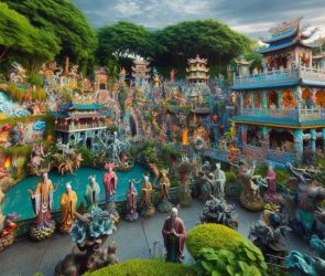Taman Neraka di Singapura Haw Par Villa
